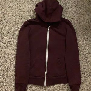 zip up hoodie